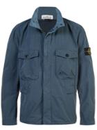 Stone Island David Tela Light Tc Field Jacket - Blue