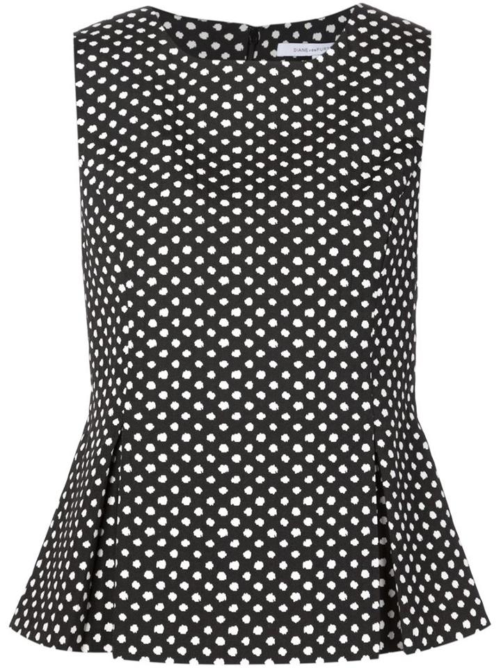 Diane Von Furstenberg Pleated Tank
