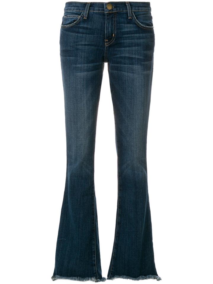 Current/elliott Flared Jeans - Blue