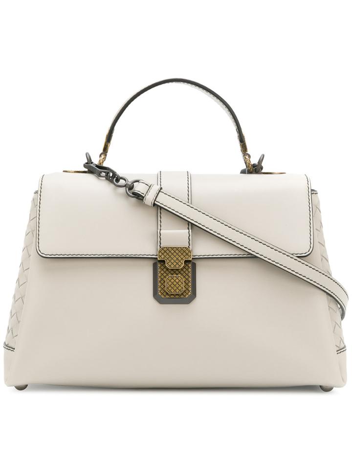 Bottega Veneta Medium Piazza Bag - Grey