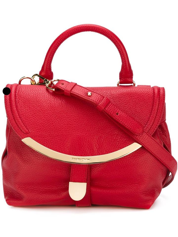 See By Chloé Small 'lizzie' Tote, Women's, Red