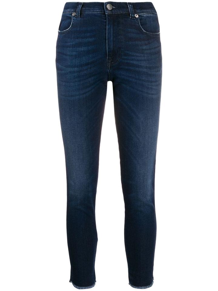 Pt05 Cropped Skinny Jeans - Blue