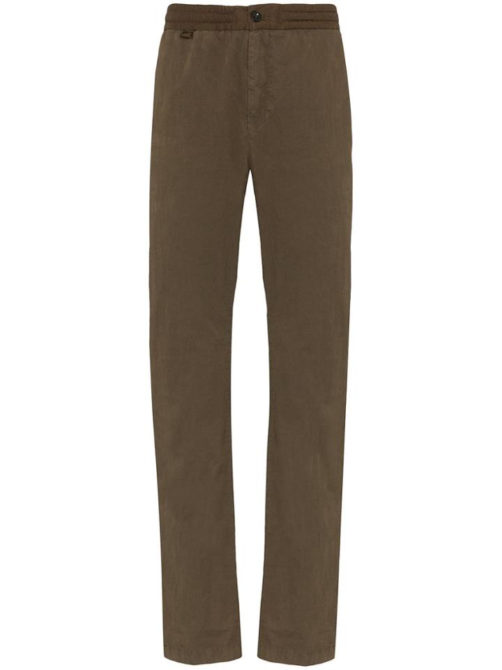 Cp Company Long Track Style Trousers - Green