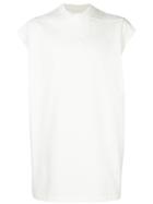 Rick Owens Long-line T-shirt - White