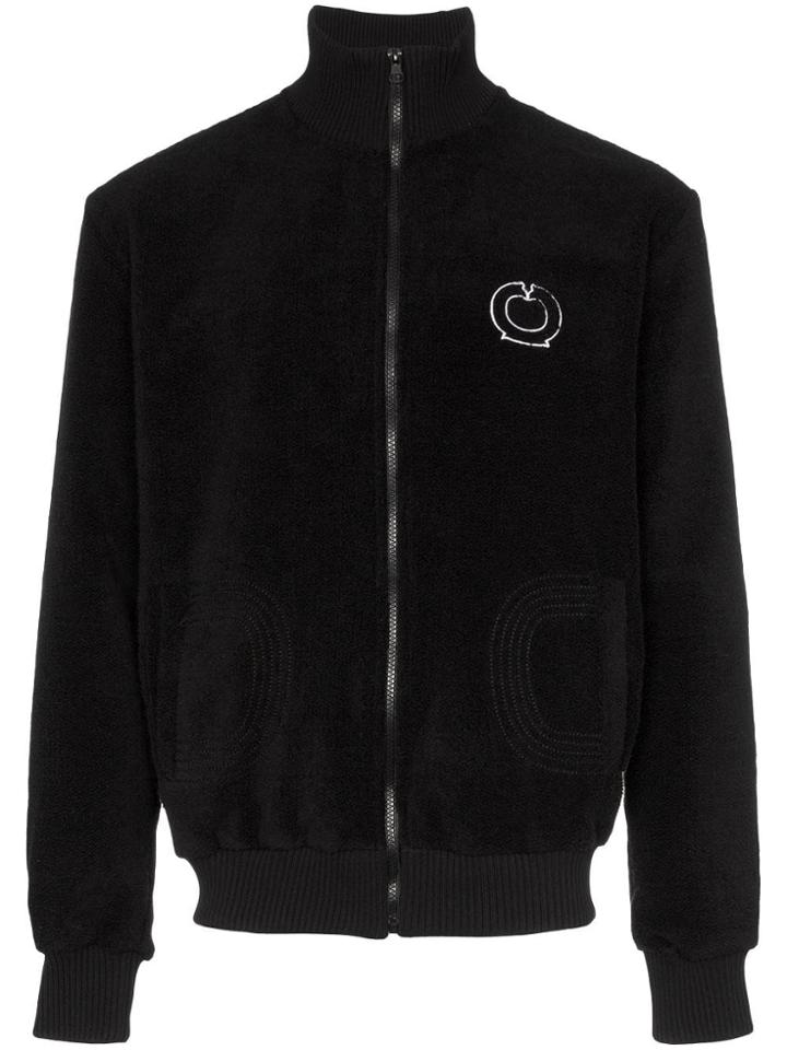 Casablanca Terry Zip-up Track Jacket - Black