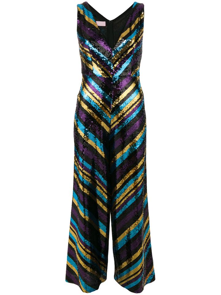 Giamba Striped Jumpsuit - Multicolour