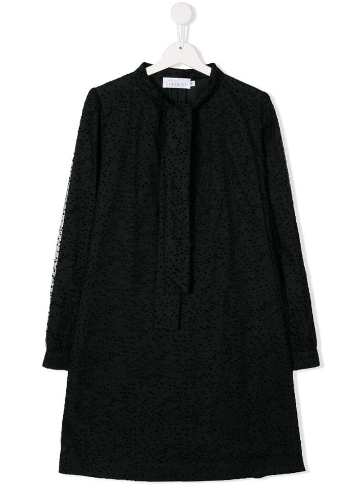 Señorita Lemoniez Teen Spark Dress - Black