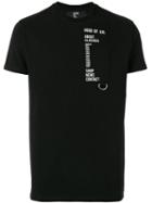 Hood By Air Homepage T-shirt, Men's, Size: Small, Black, Cotton