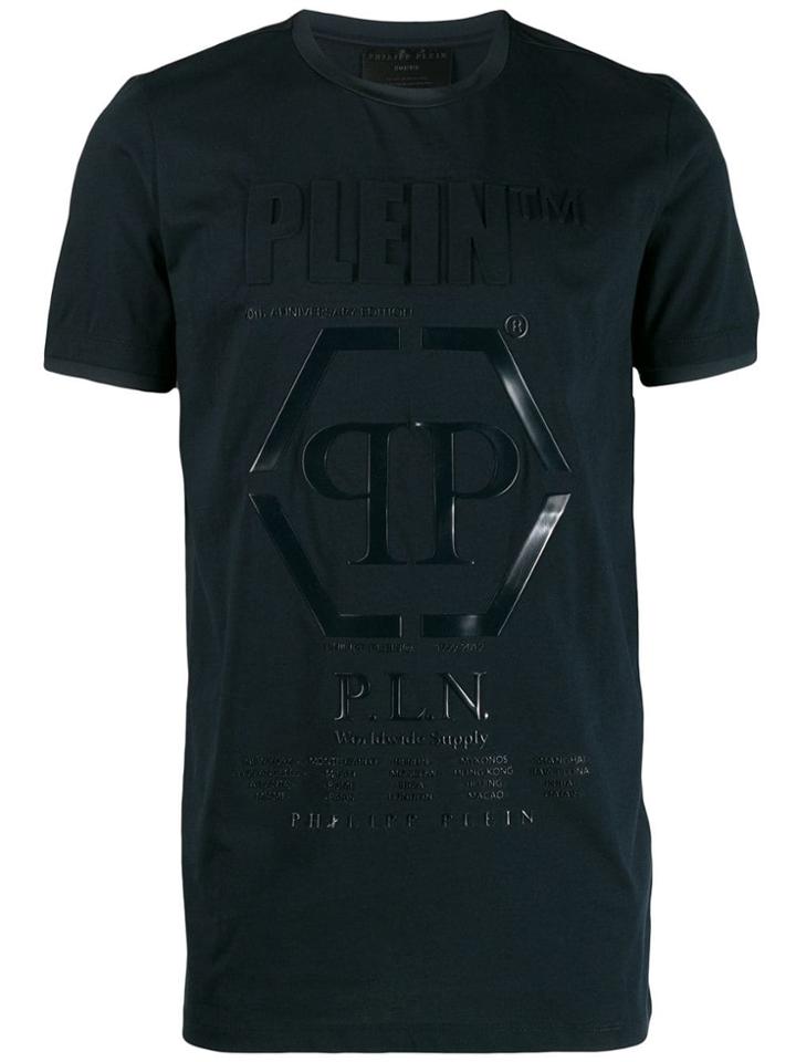 Philipp Plein Logo T-shirt - Blue