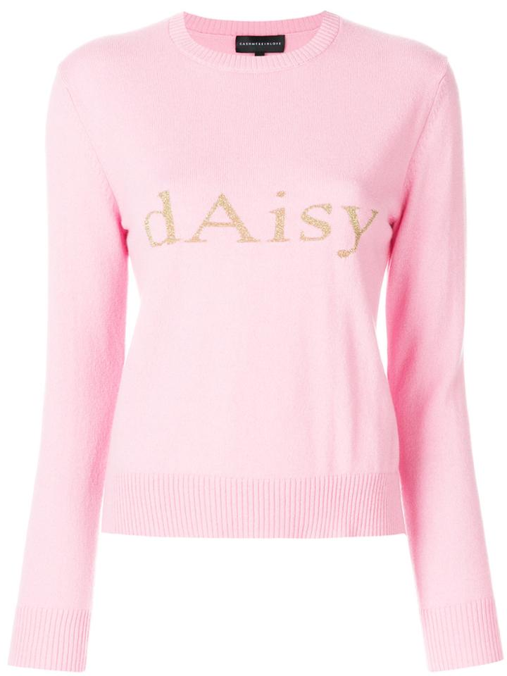 Cashmere In Love Kristie Sweater - Pink & Purple