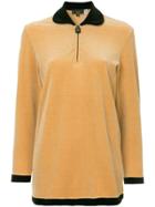 Fendi Vintage Logo Longsleeved Top - Brown