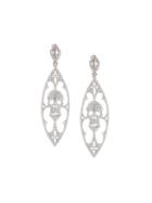 Loree Rodkin Diamond Skull Drop Earrings