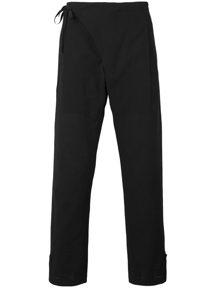Takahiromiyashita The Soloist Kimojama Pants - Black