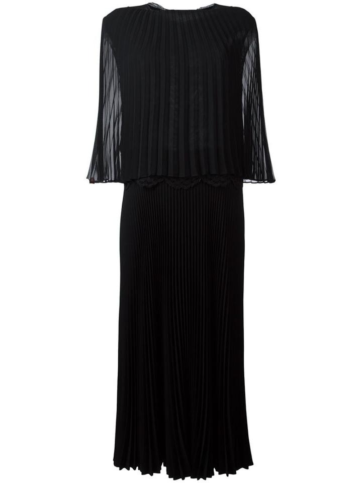 Talbot Runhof Talbot Runhof X Bungalow 'lorent' Dress, Women's, Size: 38, Black, Triacetate/polyester