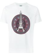 Kenzo 'eiffel Tower' T-shirt, Men's, Size: Medium, White, Cotton