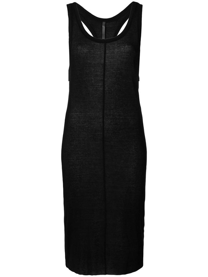 Barbara I Gongini Racerback Jersey Dress - Black
