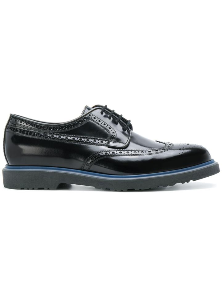 Paul Smith High-shine Crispen Brogues - Black