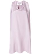 Valentino Boxy Fit Short Dress - Pink
