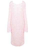 Christopher Kane Open Tweed Dress - Pink & Purple