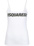 Dsquared2 Branded Tank Top - White