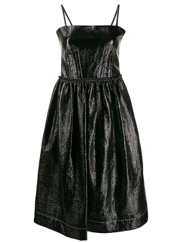 Marni Sleeveless Midi Dress - Black