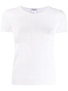Chanel Pre-owned 2005's Intarsia Check T-shirt - White