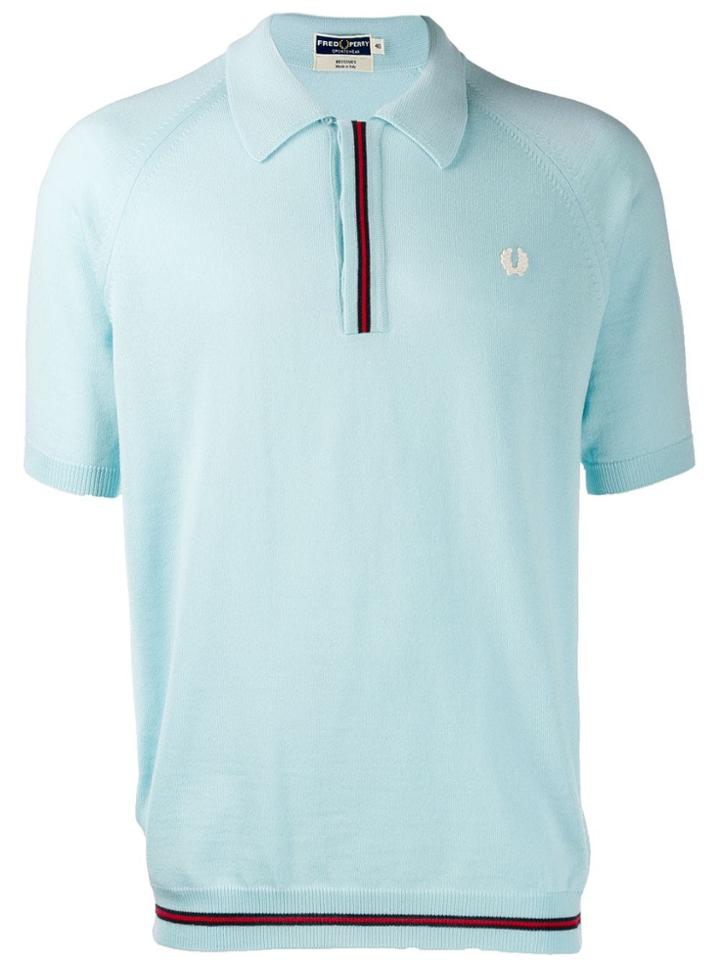 Fred Perry Knitted Polo Shirt - Green