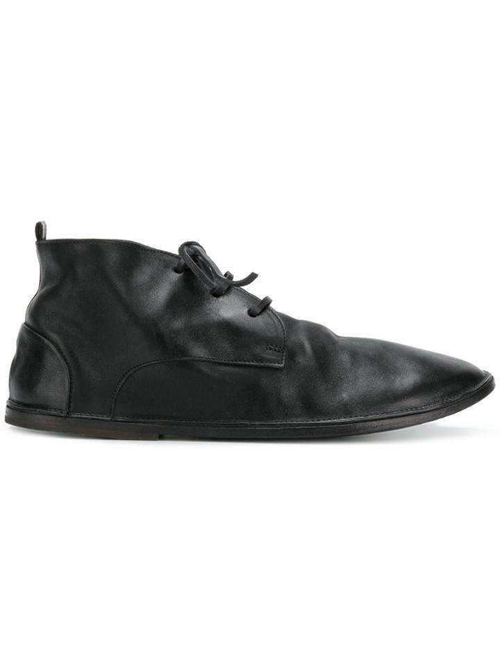 Marsèll Lace Up Ankle Boots - Black