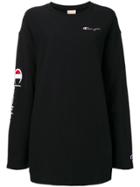 Champion Oversized Reverse Weave Sweatshirt - Black
