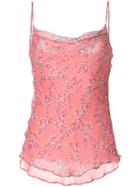Rachel Gilbert Chiara Blossom Print Camisole - Pink