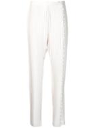 Donnah Mabel - Pleated Pants - Women - Polyester - 0, Women's, White, Polyester