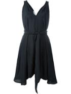 Ymc 'katharine E Hamnett At Ymc' Dress, Women's, Size: Medium, Black, Silk