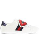 Gucci Blind For Love Ace Patch Sneakers - White