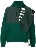 Maison Mihara Yasuhiro Deconstructed Hoodie - Green