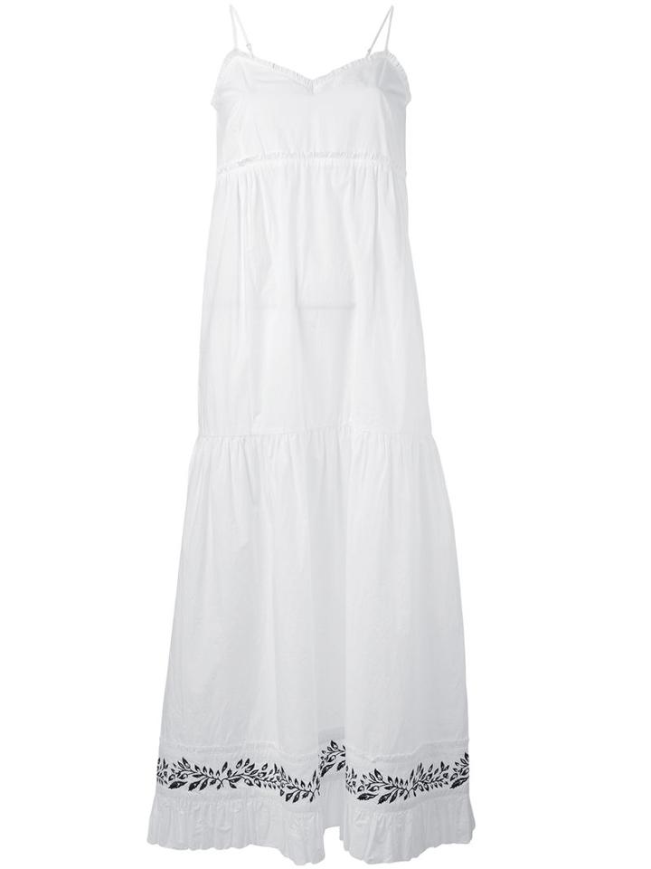 Mcq Alexander Mcqueen - Slip Dress - Women - Cotton - 42, White, Cotton