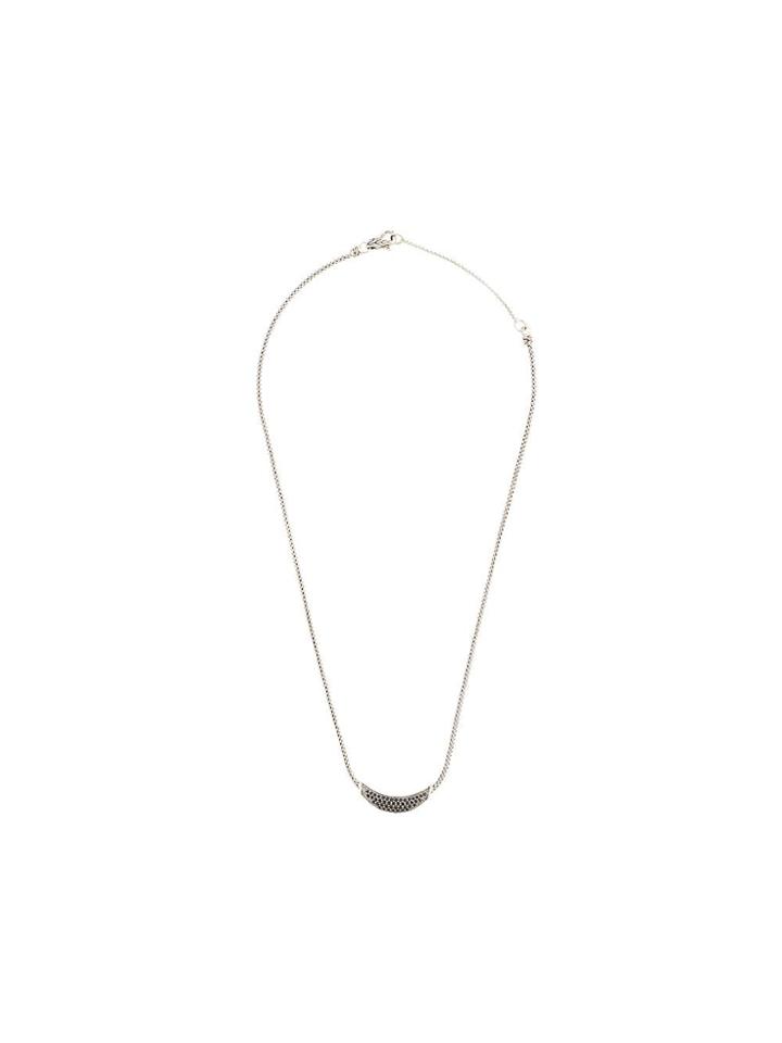 John Hardy Classic Chain Spinel And Sapphire Necklace - Silver