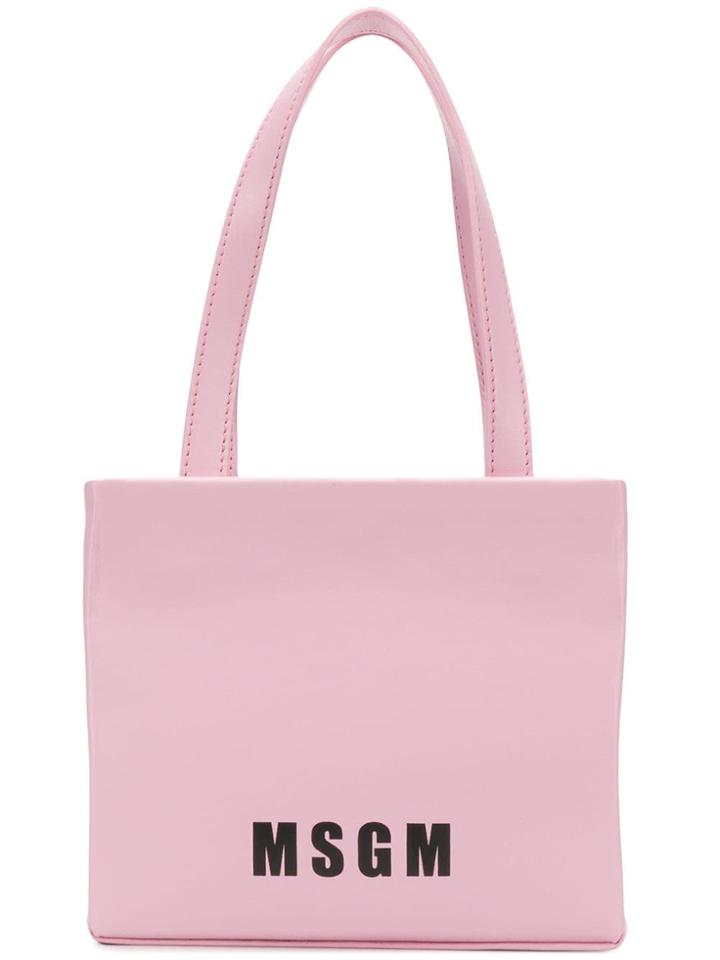 Msgm Msgm 2542mdz10088 00 Calf Leather - Pink & Purple