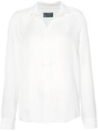 Rta - Loose-fit Shirt - Women - Silk - L, Women's, White, Silk