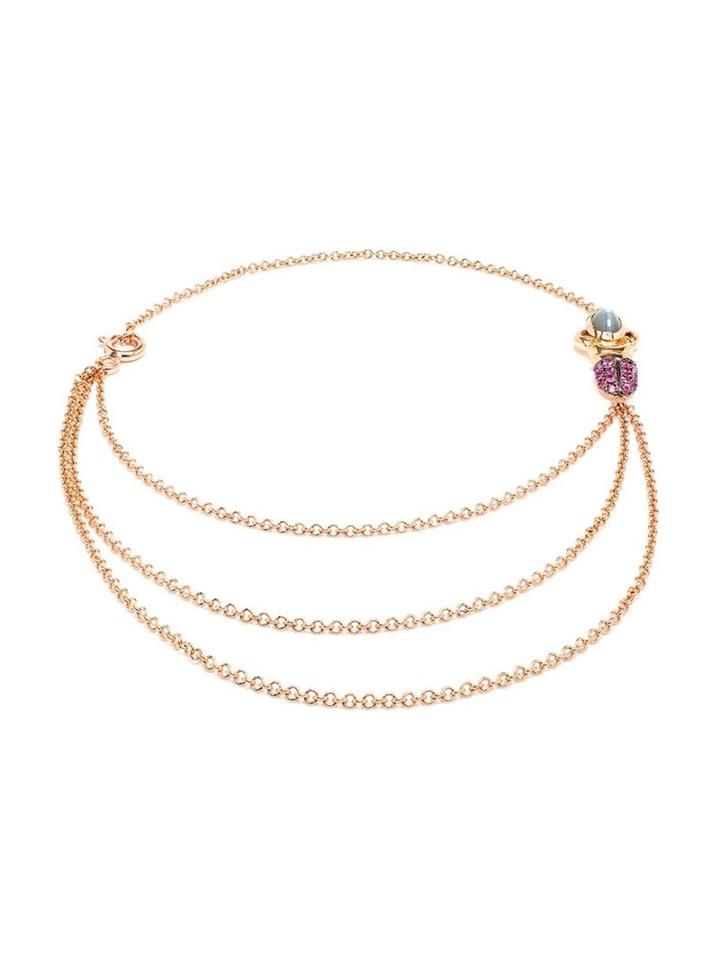 Daniela Villegas Alexandrite And Sapphire Beetle Bracelet