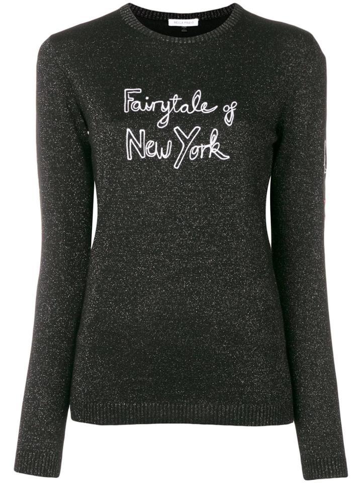 Bella Freud Fairytale Of New York Glitter - Black