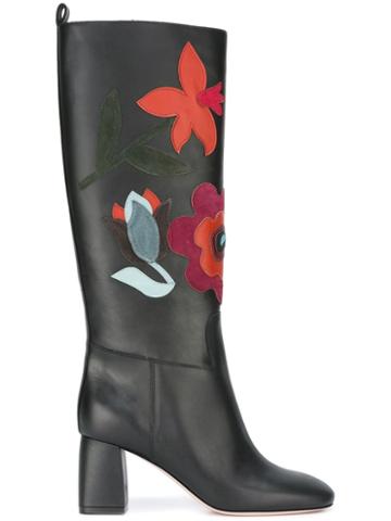 Red Valentino Flower Boots