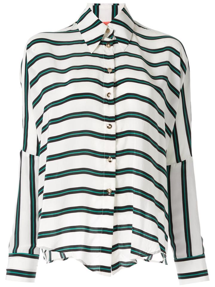 Manning Cartell Loose-fit Elemental Stripe Shirt - White
