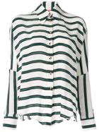 Manning Cartell Loose-fit Elemental Stripe Shirt - White