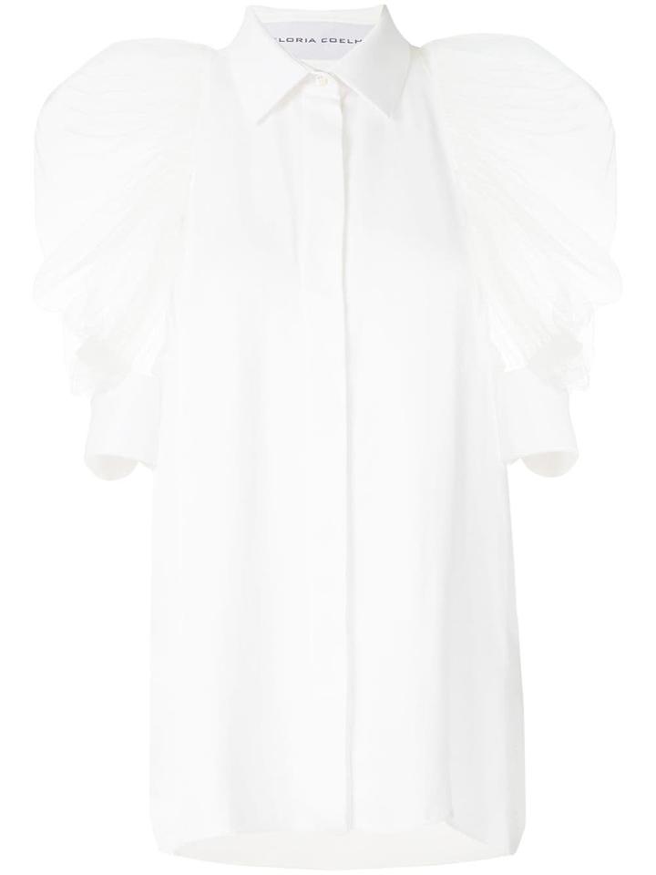 Gloria Coelho Puff Sleeves Shirt - White