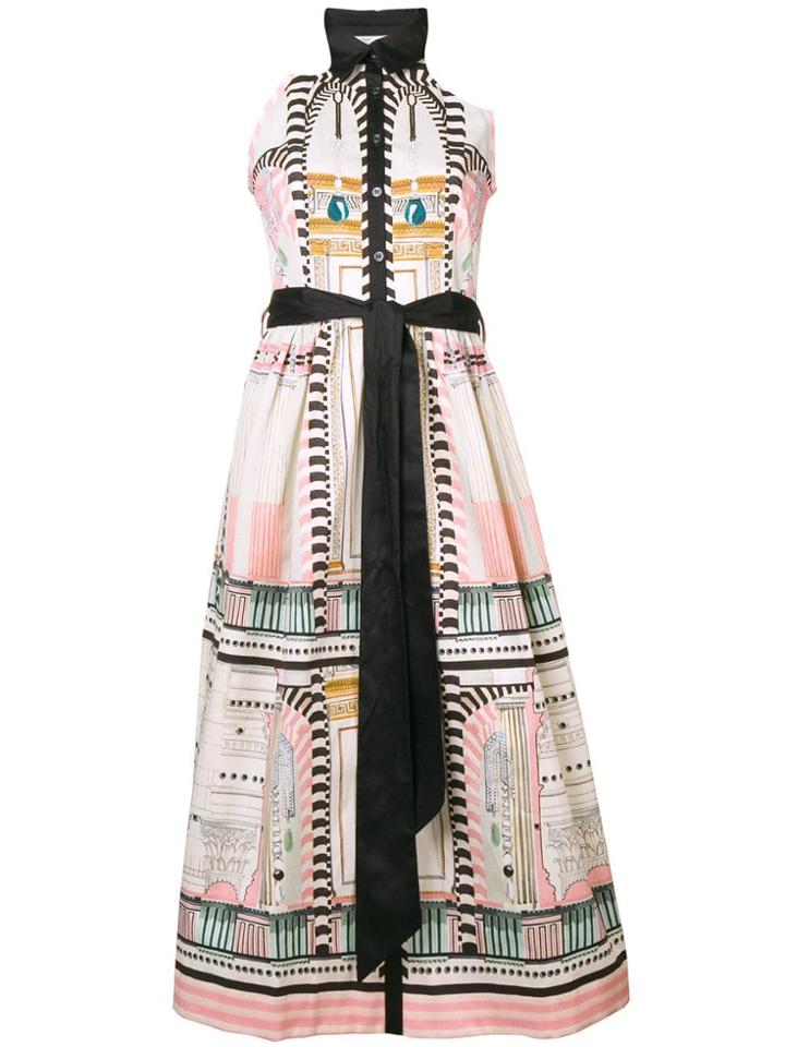 Temperley London Obelisk Shirt Dress - Neutrals