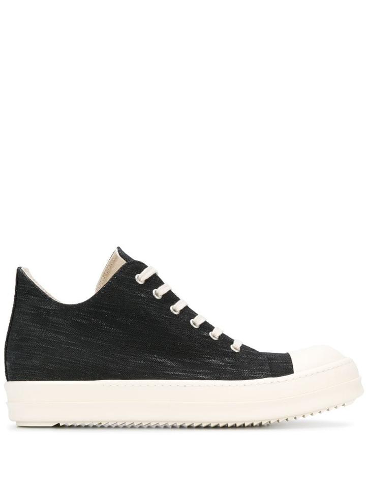 Rick Owens Drkshdw Drkshdw Low Top Sneakers - Black