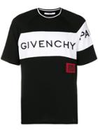 Givenchy 4g Embroidered T-shirt - Black