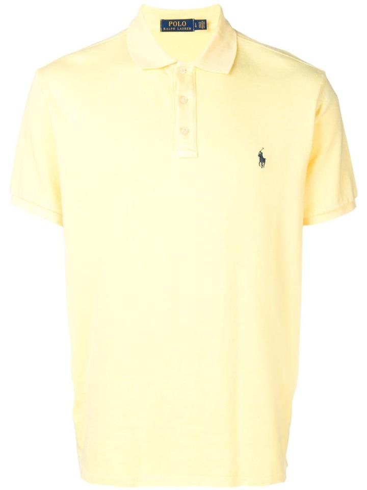 Ralph Lauren Embroidered Logo Polo Shirt - Yellow