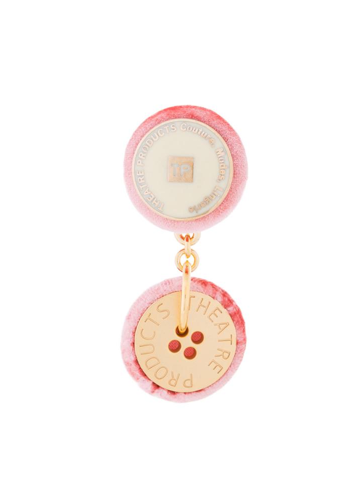 Theatre Products Branded Button Pin - Pink & Purple