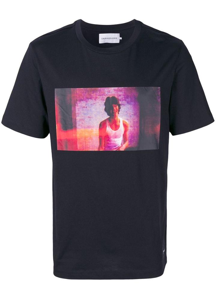 Calvin Klein Jeans Photo Print T-shirt - Black
